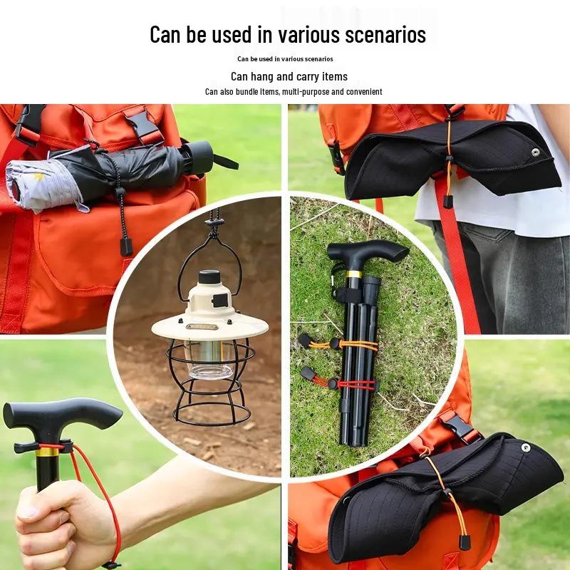 Neuling Outdoor-Rucksack mit verstellbarer elastischer Bindung und Aufhängeschnalle