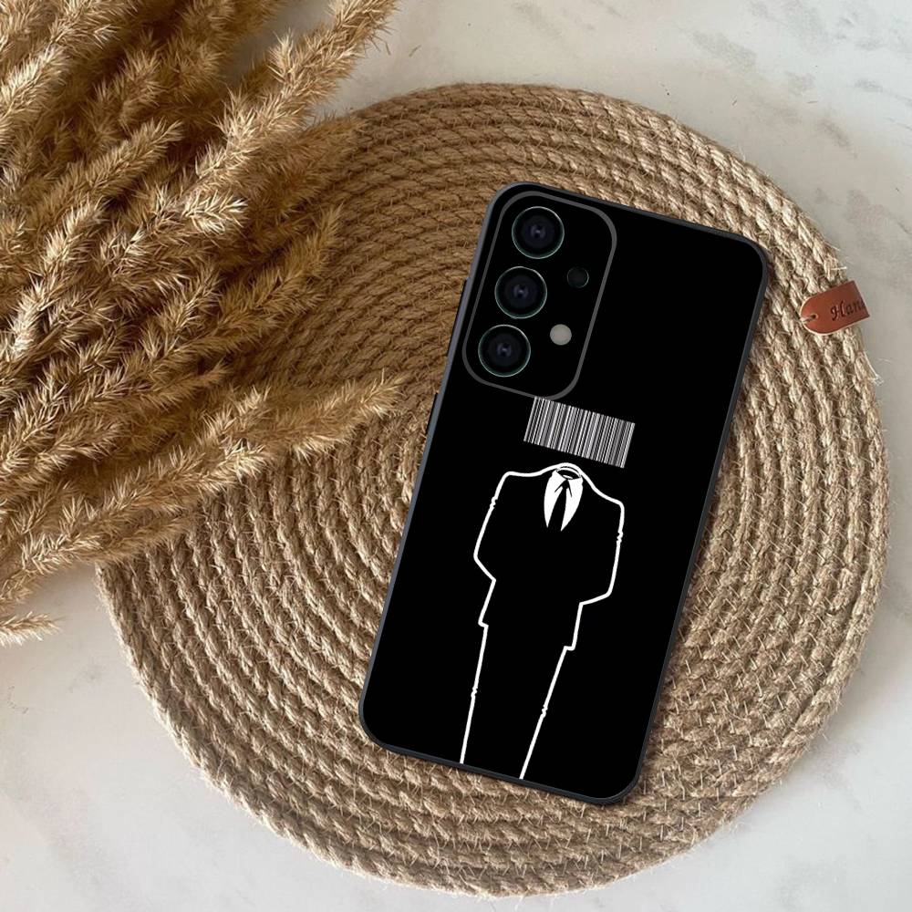 Suit Up Tie Phone Case For Samsung S25,S24,S21,S22,S23,S30,Ultra,S20,Plus,Fe,Lite,Note,10,9,5G Black Cover