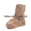 Autumn 2021 Women's Mid-Tube Flat Boots
