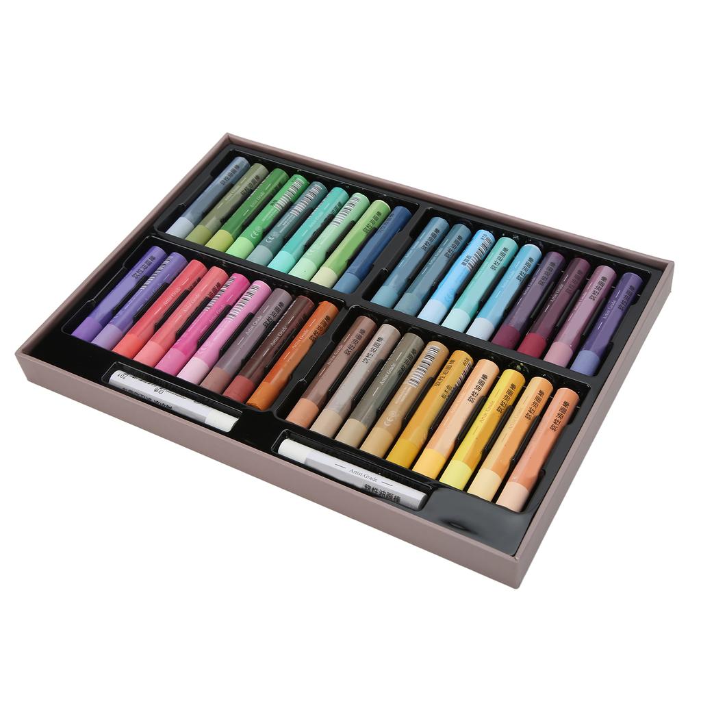 Ölpastellkreiden Schreiben Geschmeidig Leuchtende Farben Wasserdicht Leicht zu Reinigen 36 Farben Pastellkreiden Kunstbedarf für Graffiti-Malerei
