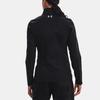 Under Armour Solid Color Stand Collar Training Jacket Women Jackets Black 1321442-001