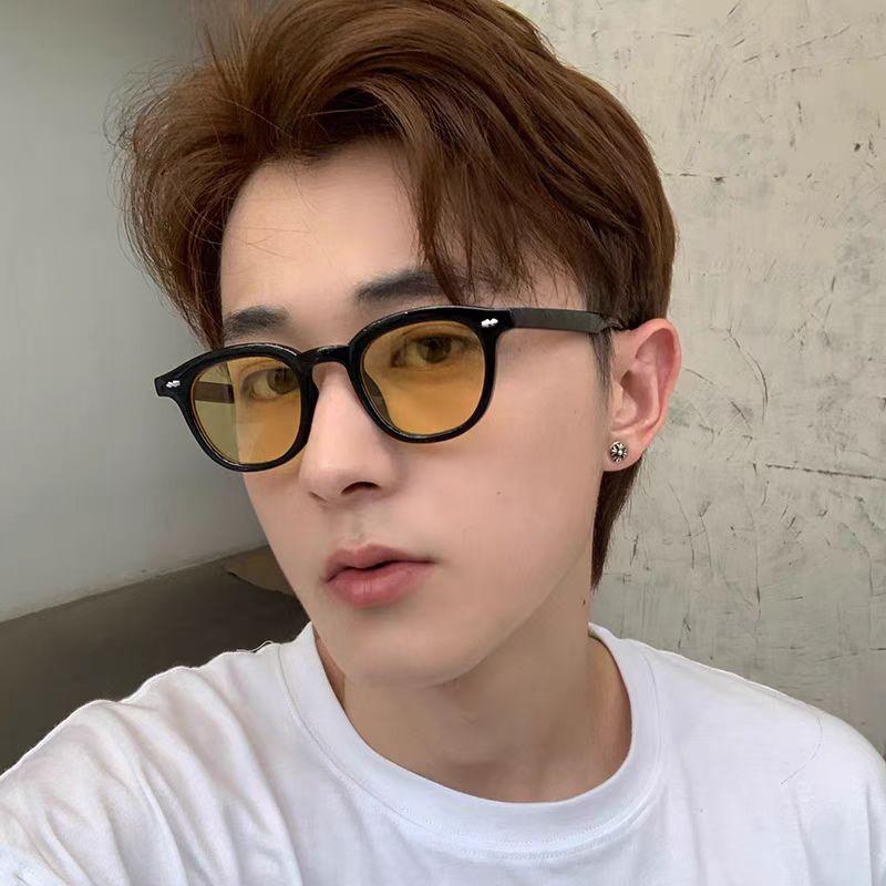 Retro Circular Sunglasses   Men Women Vintage Small Round Sun Glasses UV400 Goggles Shades