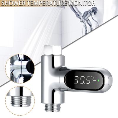 Monitor cu termometru de apă digital pentru temperatură de duș, rezistent la apă