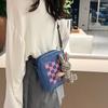 Cute small bag 2025 trendy new girl student mobile phone bag leisure travel change storage messenger bag