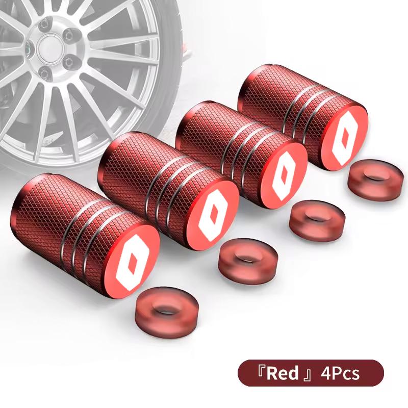 2026 Horké Pro Renault Krytky nábojů Kolieska auta Ventilky pneumatik Krytky stonků pneumatik Vzduch Prach Vodotěsné Pro Renault Megane 2 3 4 Twingo Clio