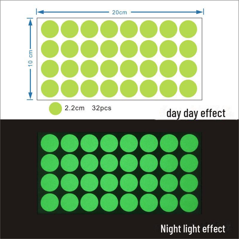 

Красочные звездочки флуоресцентные наклейки на стену для декора детской спальни