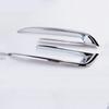 Accessories for BMW 5 Series F10 F18 Chrome Plated Car Styling Front Fog Lamp Frame Modification Head Fog Lamp Cover Decorative