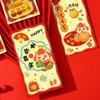 6pcs Cartoon 2026 New Year Red Envelope Chinese Style Lucky Money Pockets  Lunar Year Celebration