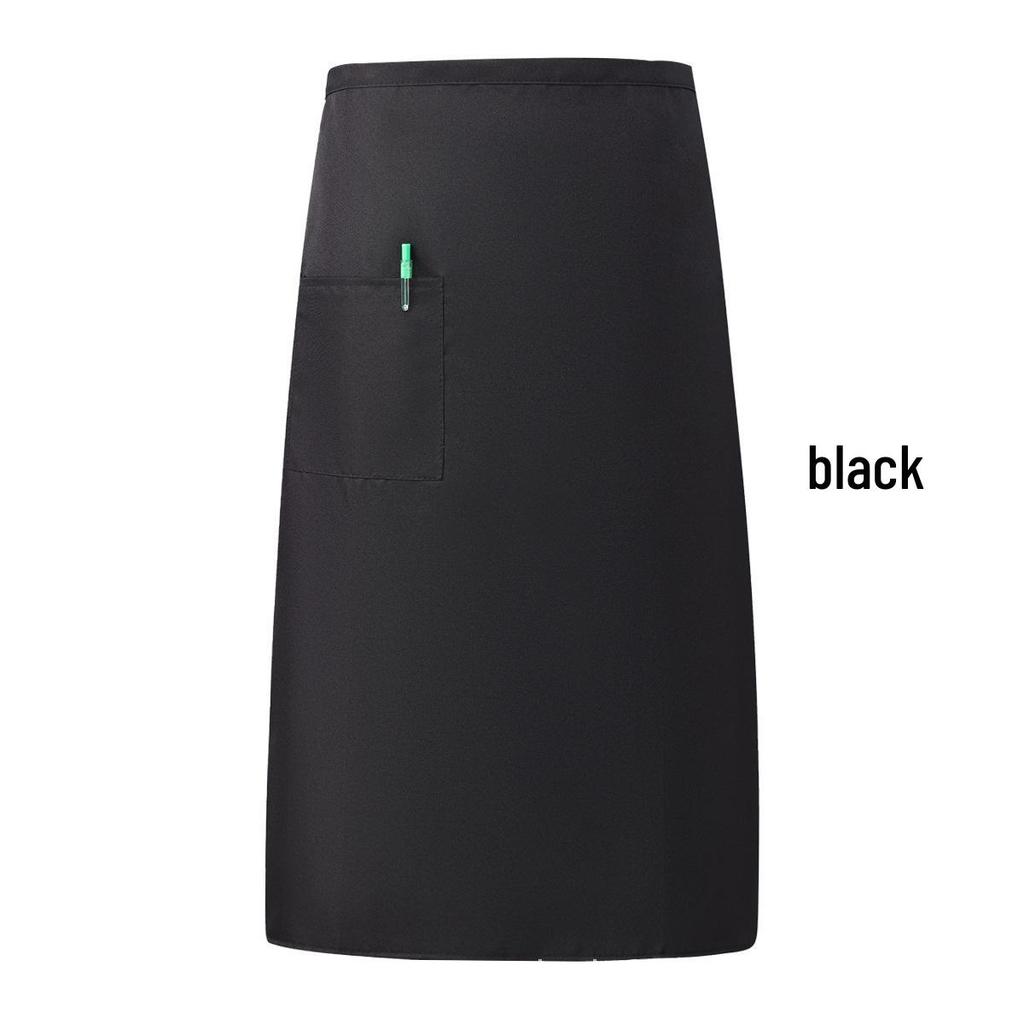 Stain-Resistant Printed Half Apron for Chefs and Waiters