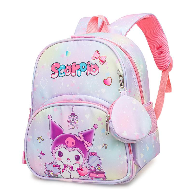 Kindergarten Primary School Students Schoolbag Cute Cartoon Cute Little Bunny Baby Backpack Printed Backpack