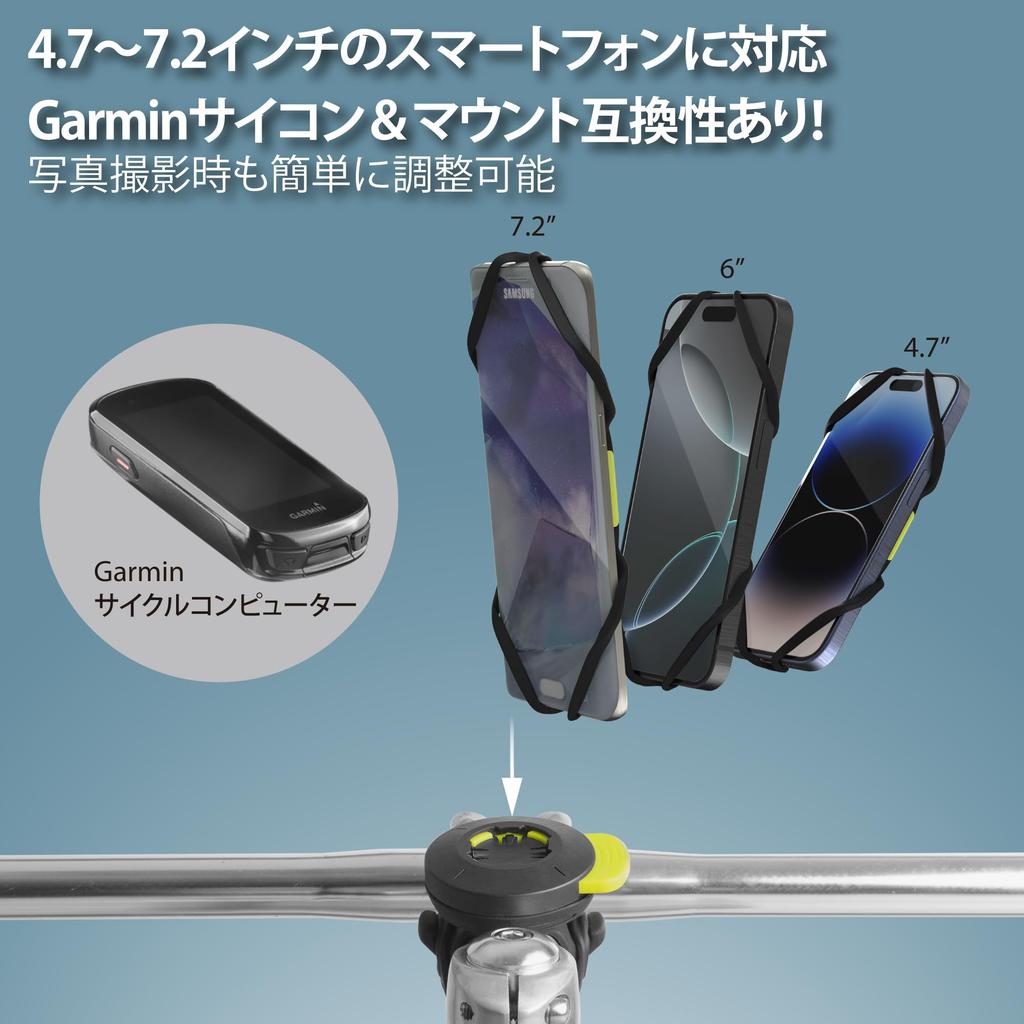 New for 2025 Motorcycle Phone Holder Bicycle Phone Motorcycle Phone Moped Phone Compatible with iPhone 16 Pro Drop Easy Vibration Absorption Moto Tie