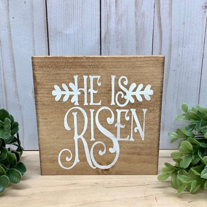 Tray Wood Nativity Easters Tombs Resurrections Scenes Set Home Decorations