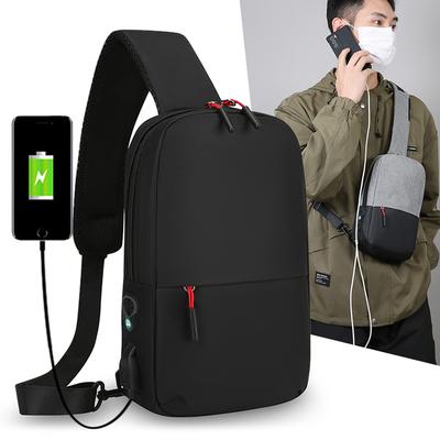 Borsa a tracolla impermeabile in Oxford - Zaino a spalla da uomo, Borsa a tracolla compatta, Pacchetto da viaggio ed escursionismo all'aperto