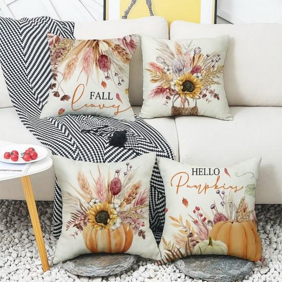 

Practical Sofa Cushion Cover Easy To Clean Square Gift B
