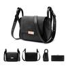 IELGY Fashion Trend Stitching Fashion Tofu Bag Shoulder Messenger Bag