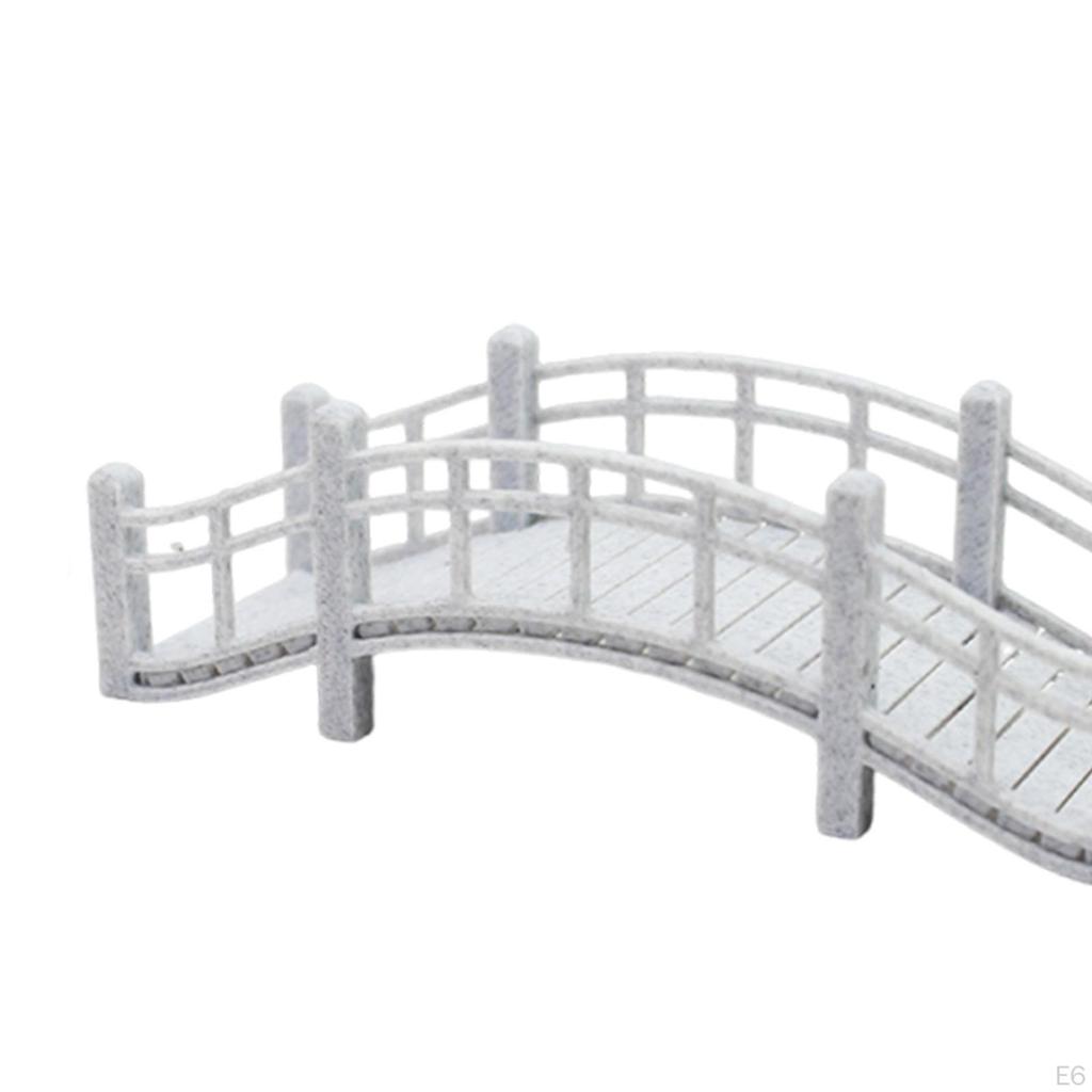 1/12 Miniature Play Toy Easy Installation Garden Decor Arch Bridge for Rockery Sand Table Fish Tank