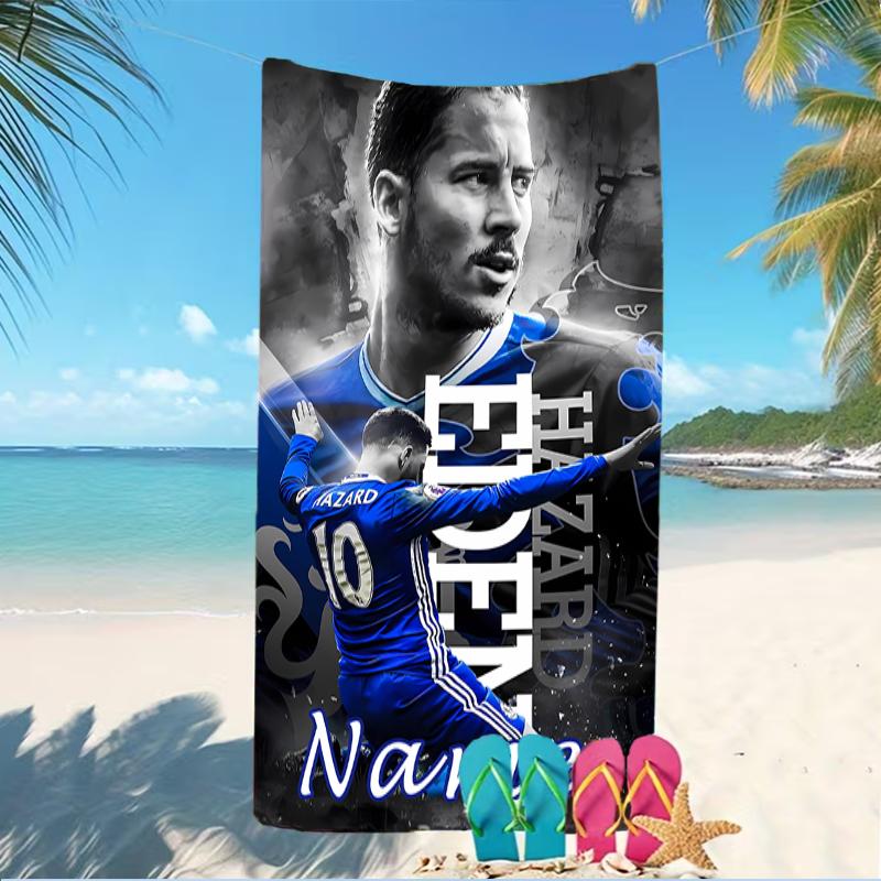 Customizable personalized beach towels Chelsea F.C themed designs.Suitable for the beach, yoga, sports;ideal as beach accessories
