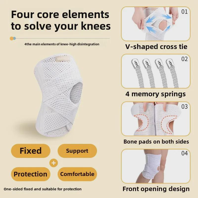 Japanische Kniebandagen zur Erholung von Meniskus- und Patellaverletzungen - Unisex Sport- und Laufschutz