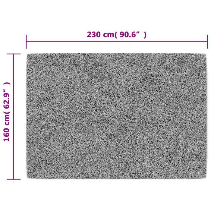 VidaXL Tapis lavable multicolore 160x230 cm antidérapant 136600