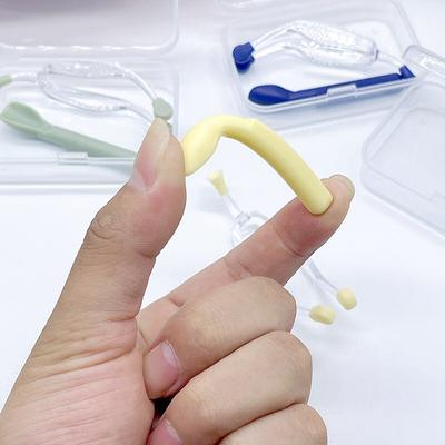 7 ألوان عدسات لاصقة للعناية بالعين، أداة إدخال، ملقط سيليكون ناعم، عصا شفط، مجموعة حافظة، أدوات ارتداء، ملحقات العدسات