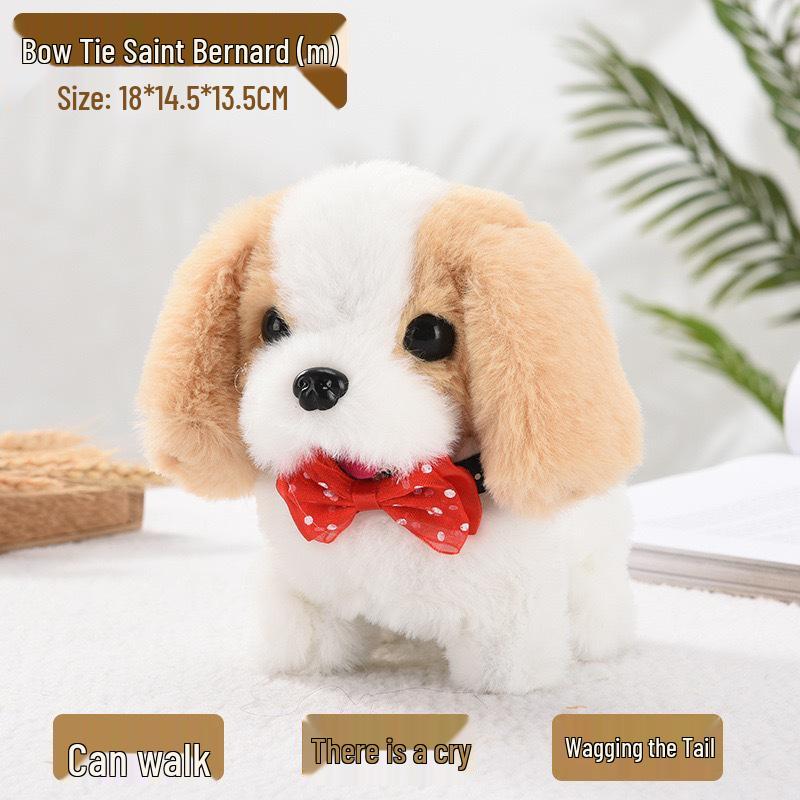 Elektronischer laufender & bellender Plüschroboter Welpe