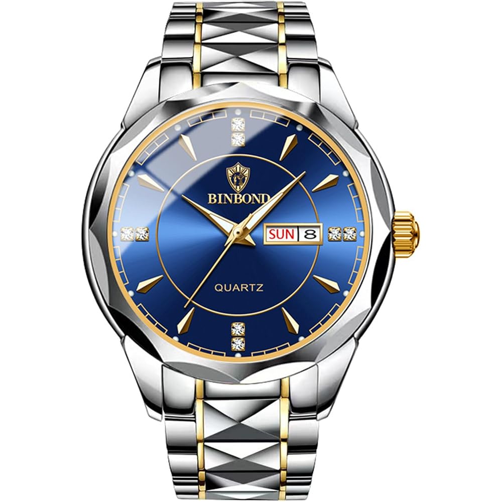 Men s Watch Seiko Analog Quartz: Copy Watch, Men s, Waterproof Watch with Luminous Sun and Day of...