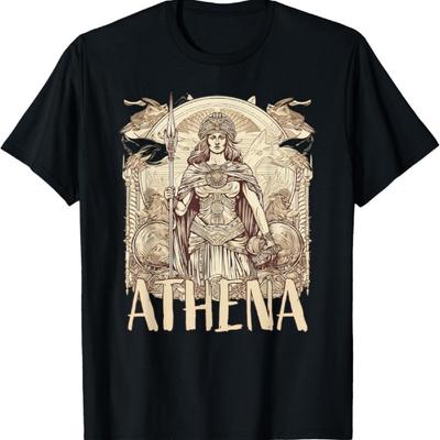Μυθολογία Αθηνά η θεά της σοφίας και του πολέμου T-Shirt