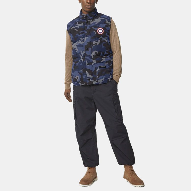 Canada Goose Pánská péřová vesta tmavě modrá 4154MP-898
