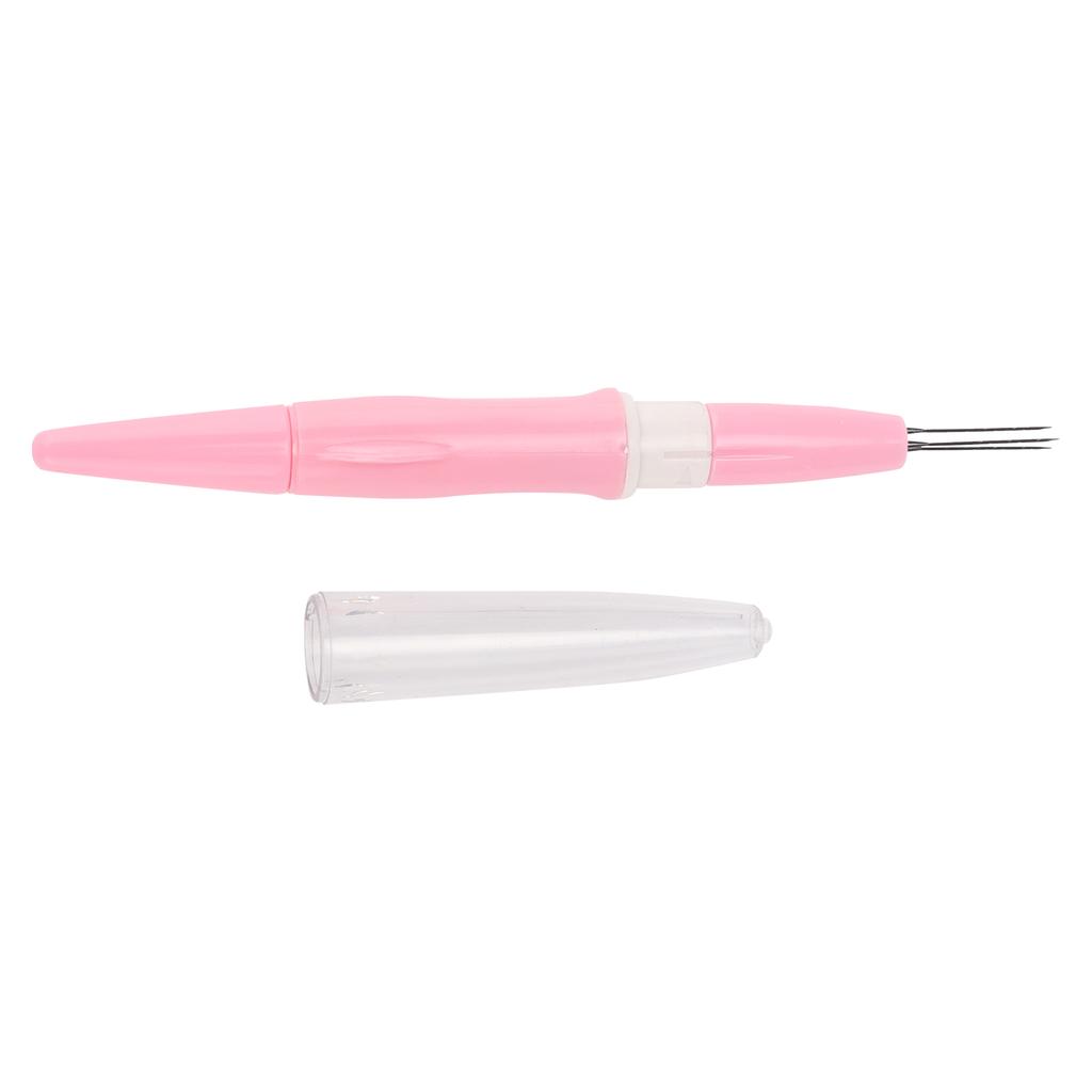 3?Needle Felting Pen Comfortable Feel Felt Poke Needle for Household Use DIY StuffPink