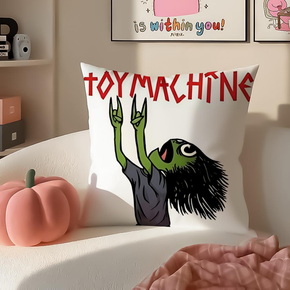 

TToy MMachineS SSkate Cushion Cover Pillowcase Short Plush Invisible zipper Room Sofa Cushion Cover 30X30cm
