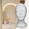 Portable Female Styrofoam Foam Mannequin Manikin Head Model Hat Glasses Wig  Jewelry Salon Display Stand Rack Shooting Props