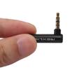 1/2/5Pcs 3.5mm Jack Right Angle Audio Adapter Plug Male To Female Jack 90 Degree AUX Adapter 1/8 TRRS Stereo Headphone ConnectorGood product