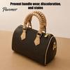 Handtaschengriff-Abdeckung 2 Stück Kunstleder Handtaschen-Abdeckung, Fleckenresistente Handtaschen Schutzhülle Protector Wickelhülle, Universelles Tote Bag Zubehör