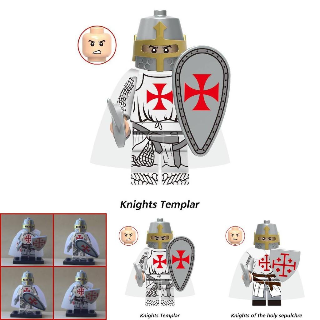 Roman Soldier Spartan Female Warrior Temple Knight Figure X0316 Building Blocks Toy Set For Export Diy Abs Plastic