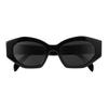 Celine Logo Design Cat Eye Sunglasses Unisex sunglasses Glossy-Black CL40238U_01A_55