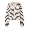 Edited Womens/Ladies Ida Stripe Crochet Cardigan