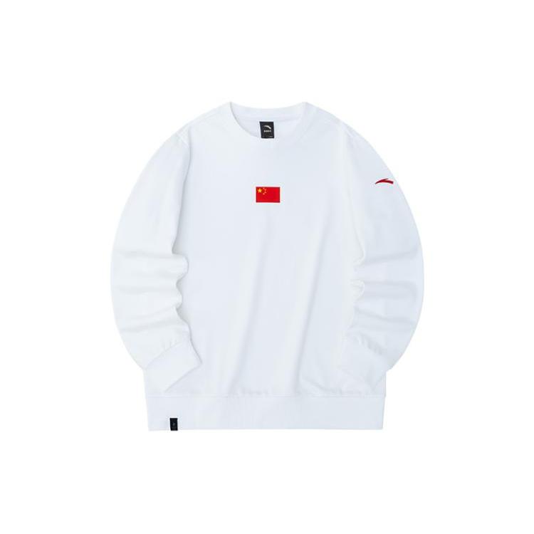 Anta Sweatshirt Unisex Pure White 172250701-1 L