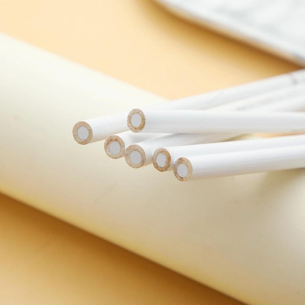 6 Τεμ./σετ Λευκά Μολύβια Καρβουνιού Σετ Σχεδίου Επαγγελματικά Λευκά Μολύβια Σκίτσου για Σχέδιο Σκίτσο Μολύβια Κιμωλίας για Αρχάριους