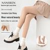 200g Fleece-Lined Thermal Bare Leg Tights