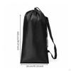 Drawstring Bag with Shoulder Strap Foldable Cylindrical Storage Portable