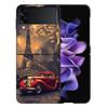 Eiffel Tower Art Phone Case For Samsung Z Flip 6 7 5G Galaxy Z Flip 5 4 3 5G Cases Shockproof Hard Cover TPU