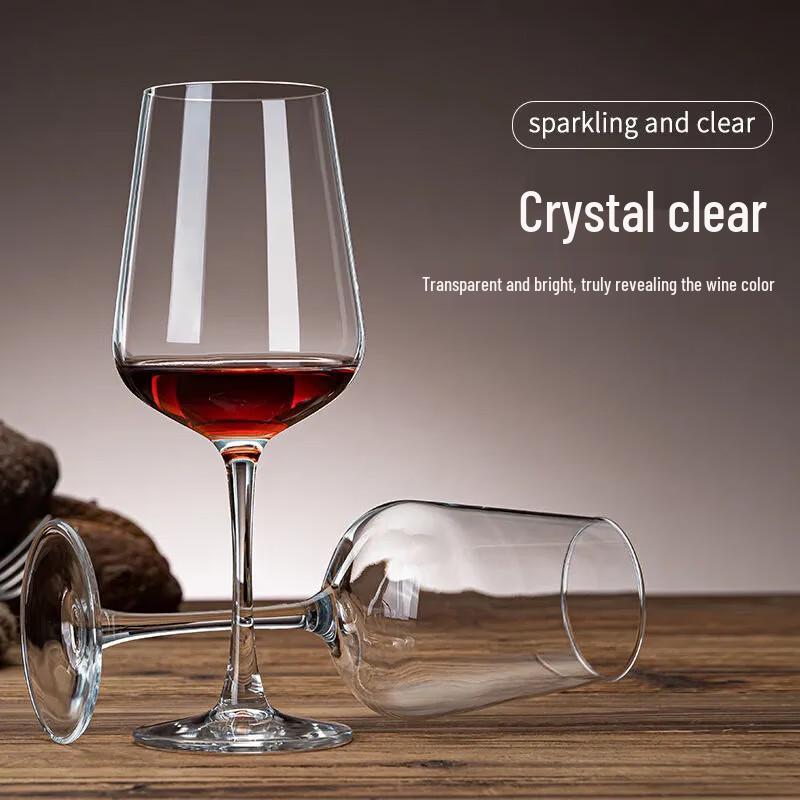 JingQingFu Lead-Free Stemmed Wine Glasses