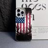 American Flag Case For iPhone 17 16 15 14 13 12 11 Pro Max Silicone Leather Cover Iphone 13 15 16 17 Air Pro Max TPU Cover