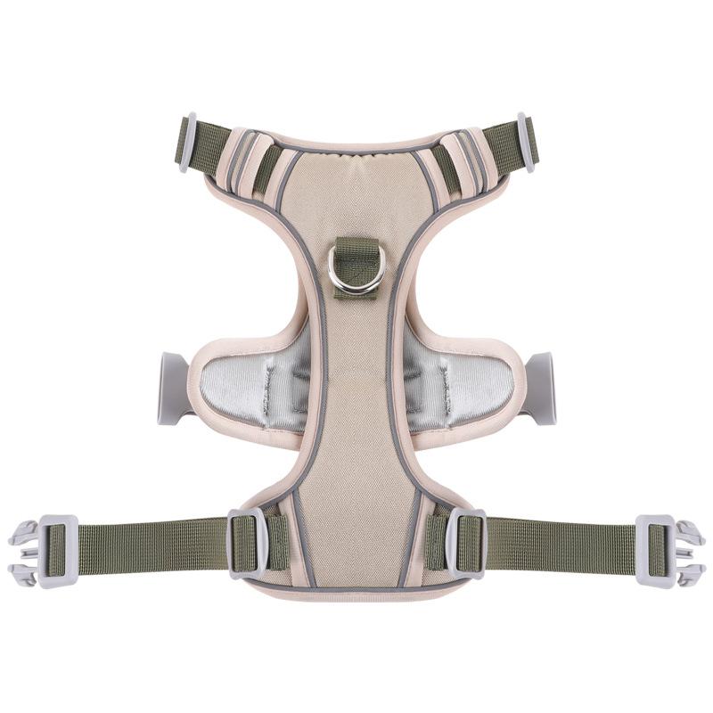 Dog Leash Explosion-proof  Large Dog Chest Strap Reflective Dog Leash Vest Type Pet Leash