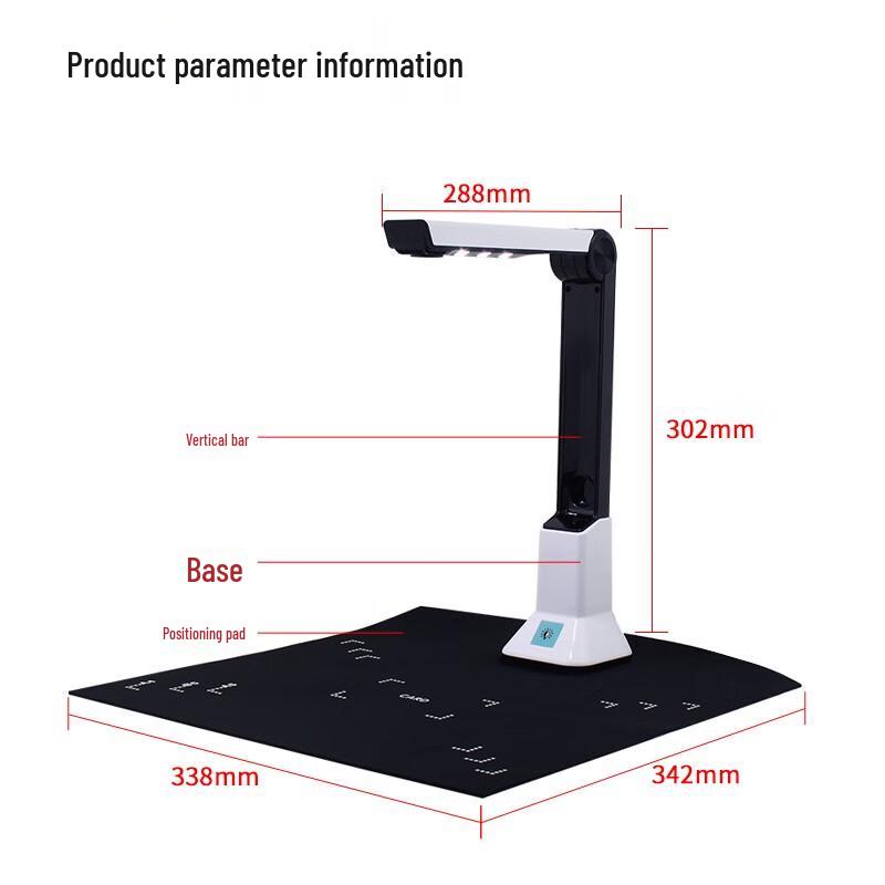 Realand SM500A4 Document Camera Scanner CN Plug (adapter Included)