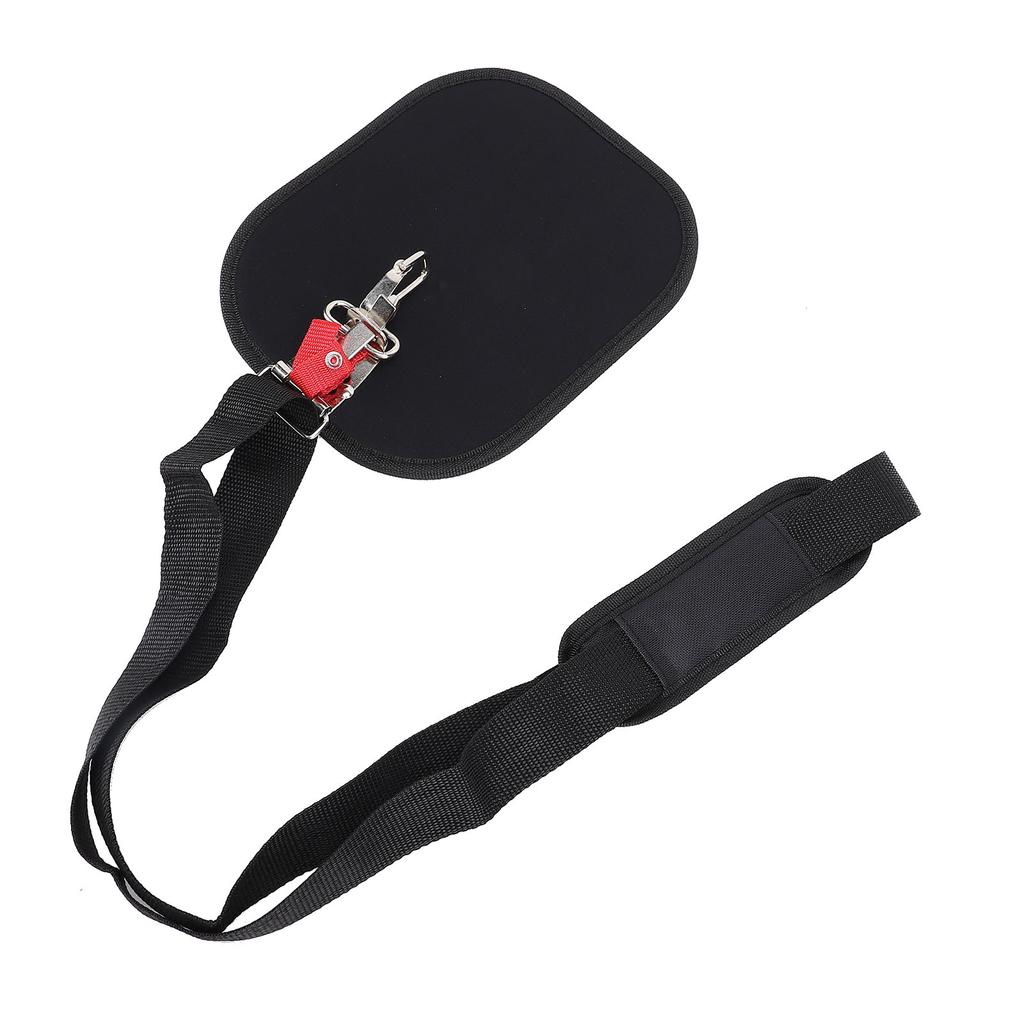 Lawn Mower Single Shoulder Strap Nylon Thickened Padding Length Adjustable Weedeater Harness for