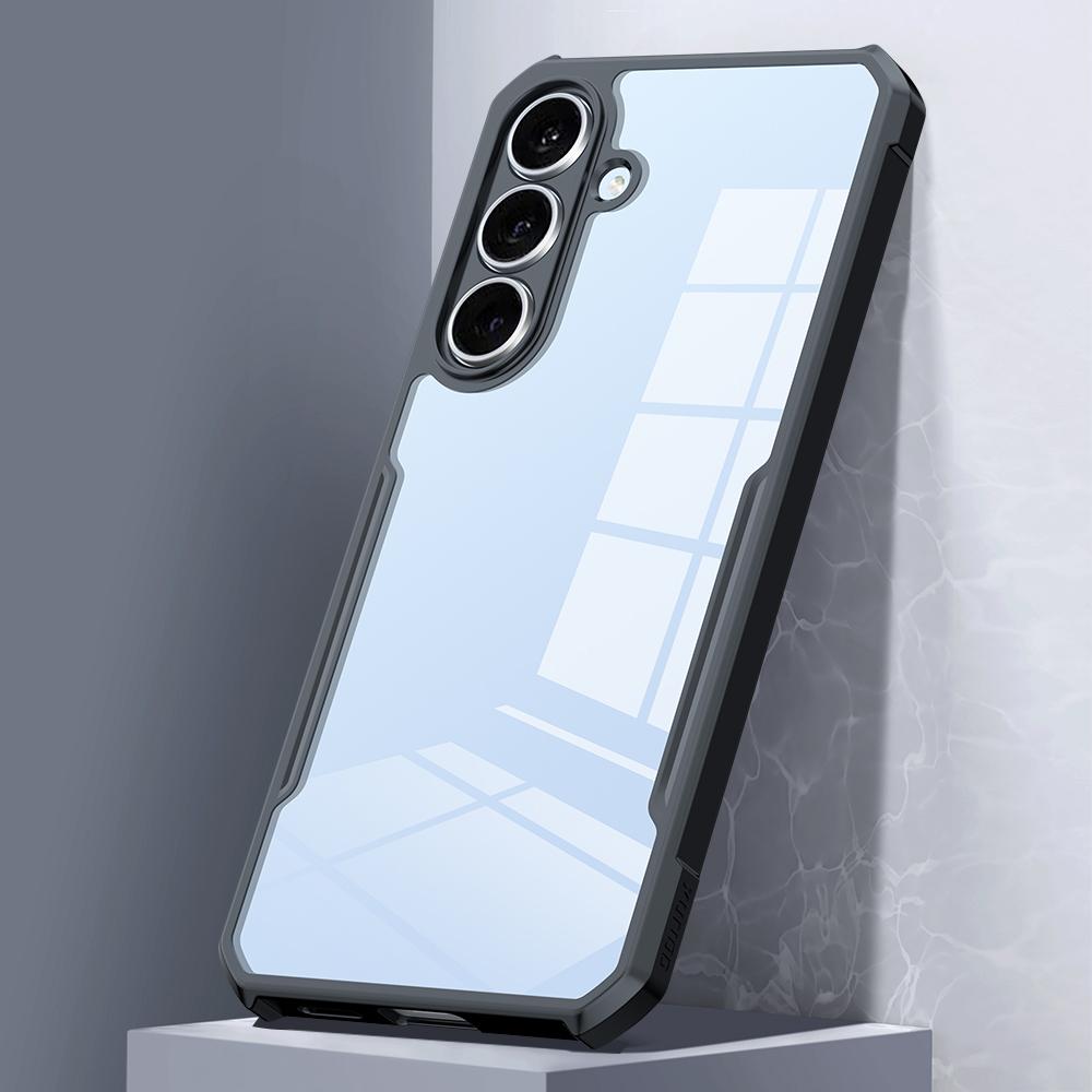 XUNDD For Samsung Galaxy S25 FE Case Dropproof TPU+Acrylic Clear Back Phone Cover
