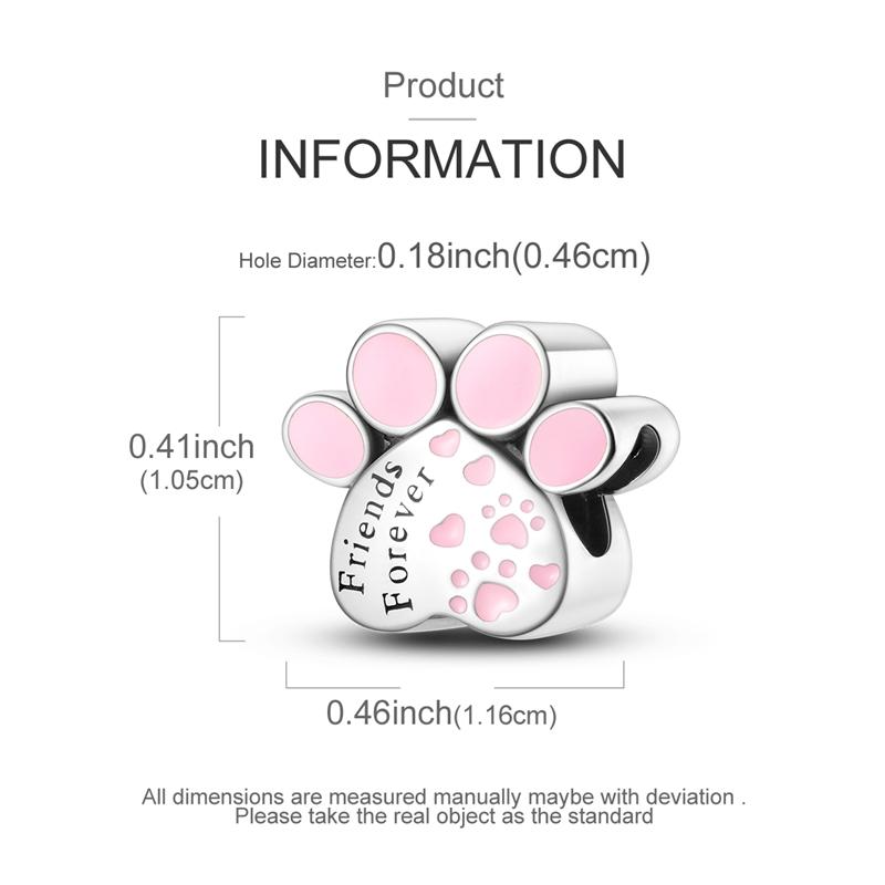 Original Charms Beads Pendant 925 Silver Parent Child Holding Hands Kitten Beads Fit Bracelet Woman Jewelry Gifts