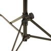 ARIA AMS-100 Lightweight Aluminum Music Stand, Approximately 650g, Black, Includes Dedicated Pouch
