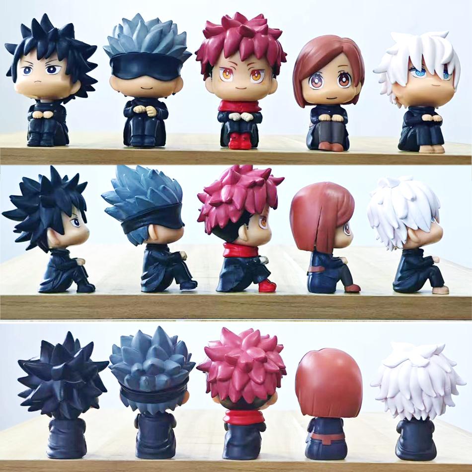 Jujutsu Kaisen Figure 4 styles 10cm PVC Model  Itadori Yuji Gojo Satori Fushiguro Megumi Kugisaki Kawaii Figure Toy Kid Gift